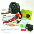 Oem CCTV Dome Camera With Night Vision Record In Memory Card  ( POWER ADAPTER + CARD READER ALL INCLUDED)